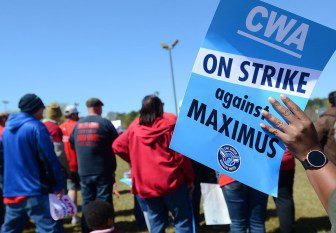 Maximus call center workers in Mississippi continue striking for better wages and benefits