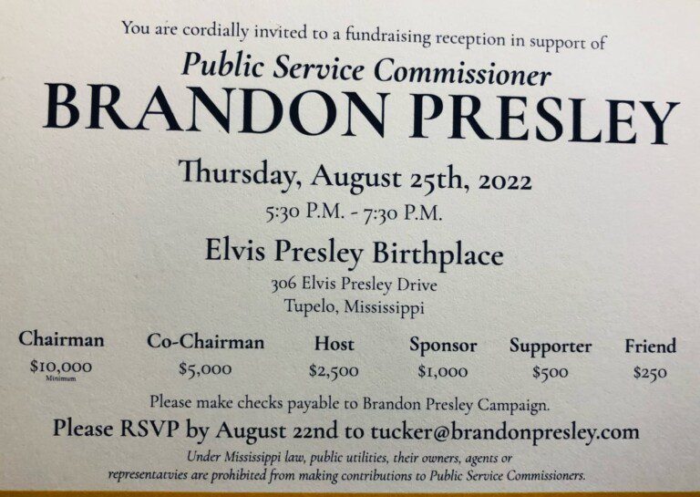 Brandon Presley’s upcoming fundraiser has Democrats talking about 2023
