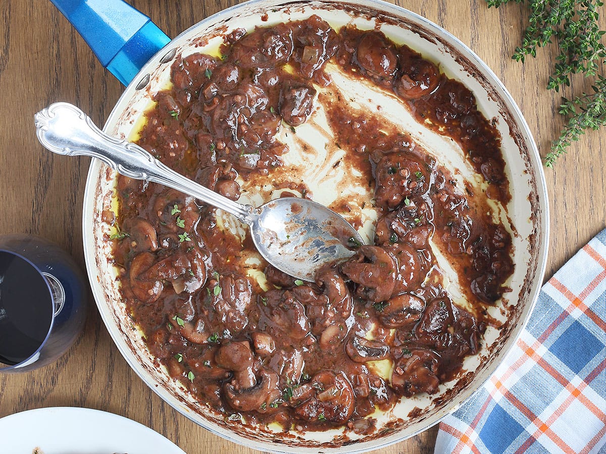 Red Wine Mushroom Sauce for Steak Hattiesburg Patriot News Media