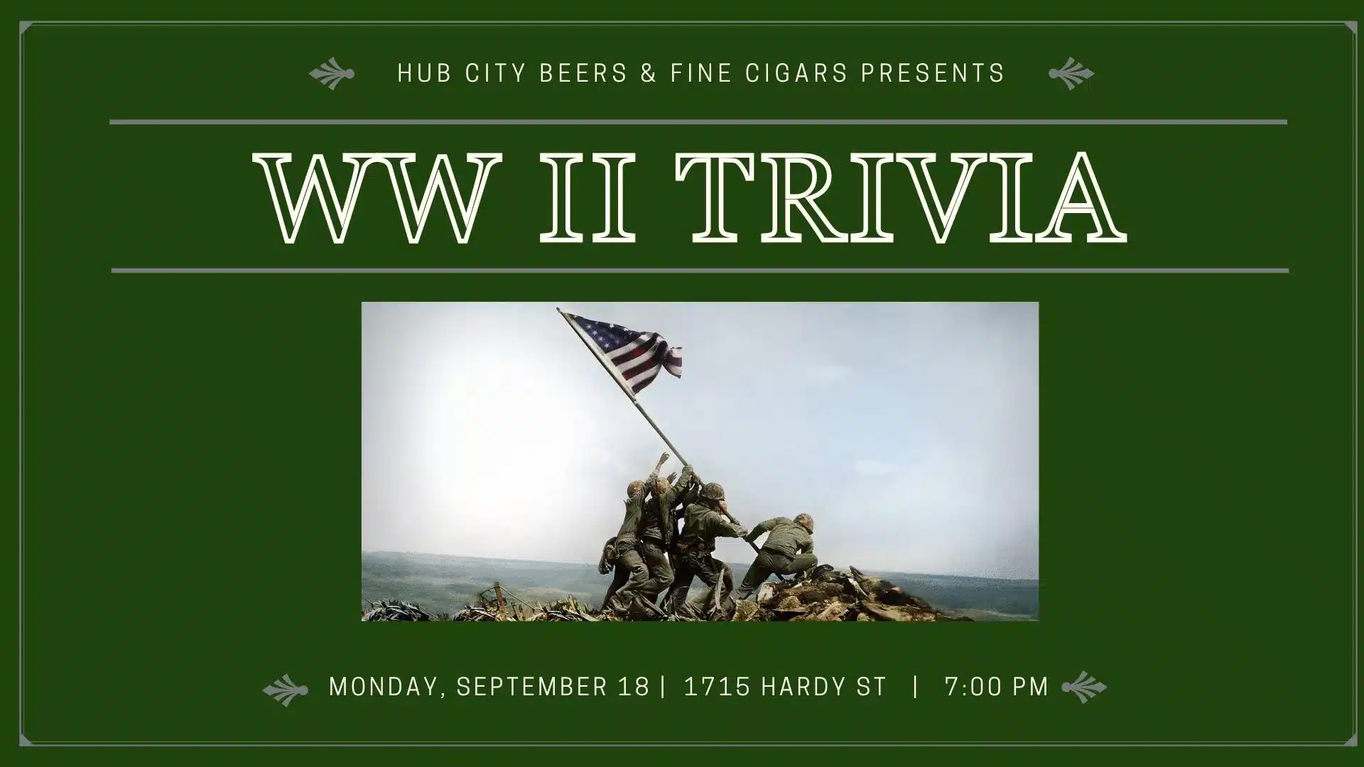 World War II Trivia at Hub City Beers - Hattiesburg Patriot News Media